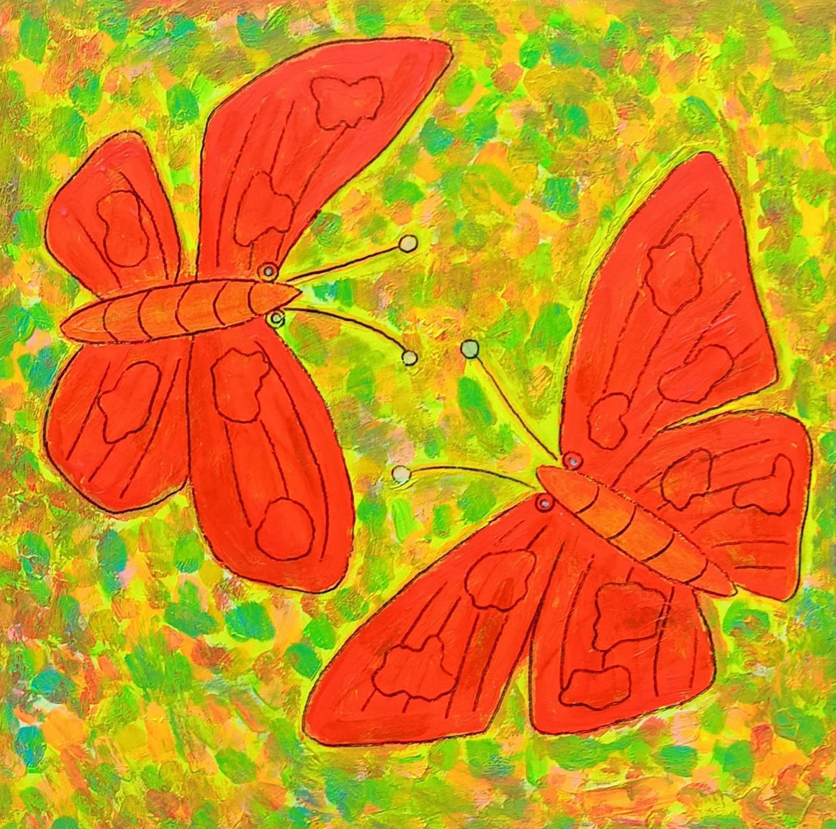 Vermilion Wings — editorial detail